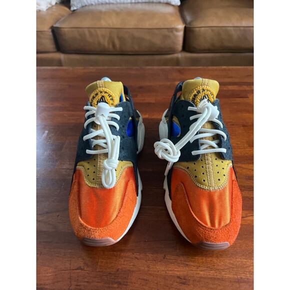 Nike Air Huarache ACG Low Top Trainer Sneakers Campfire Orange Women's Size 8.5 - Picture 5 of 9